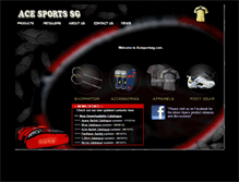 Tablet Screenshot of acesportssg.com